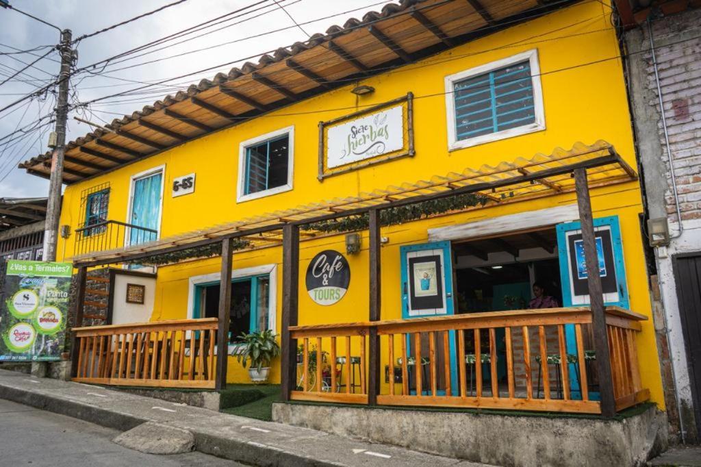 Siete Hierbas Hostal Santa Rosa de Cabal Ngoại thất bức ảnh